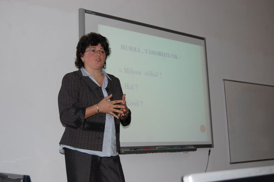 Ridi Enikő: Pillanatképek matematika táborok mindennapjaiból